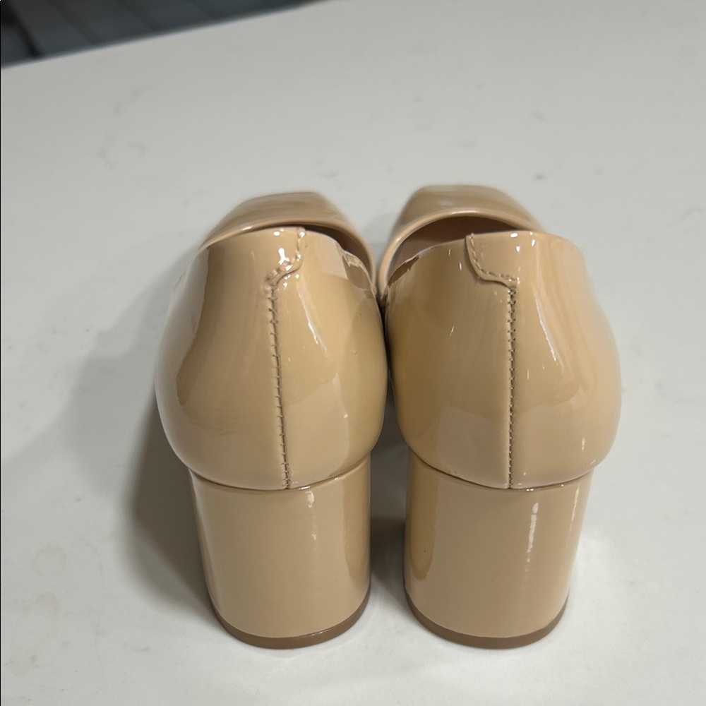 Marc Fisher Nude Patent Leather Heels. NWOB! - Picture 3 of 5